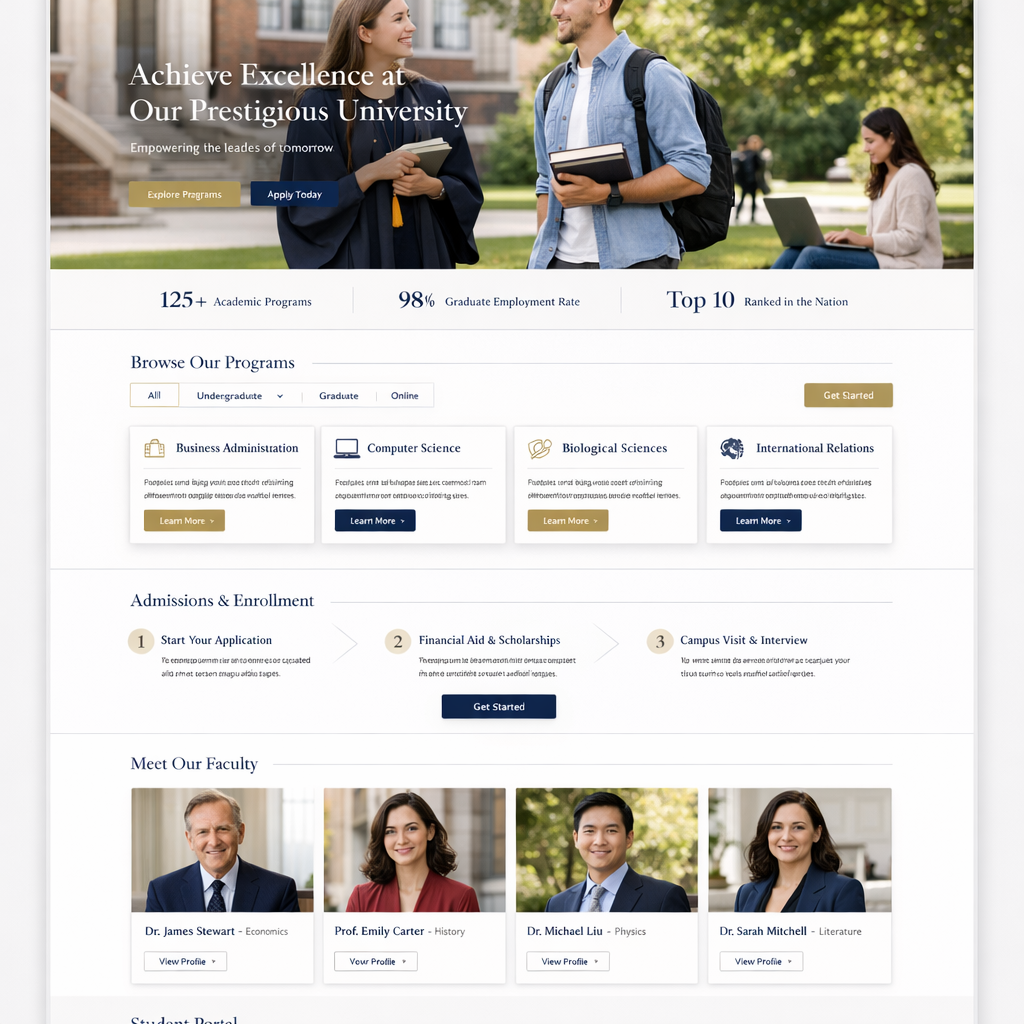 Education Website by Prime growth digital