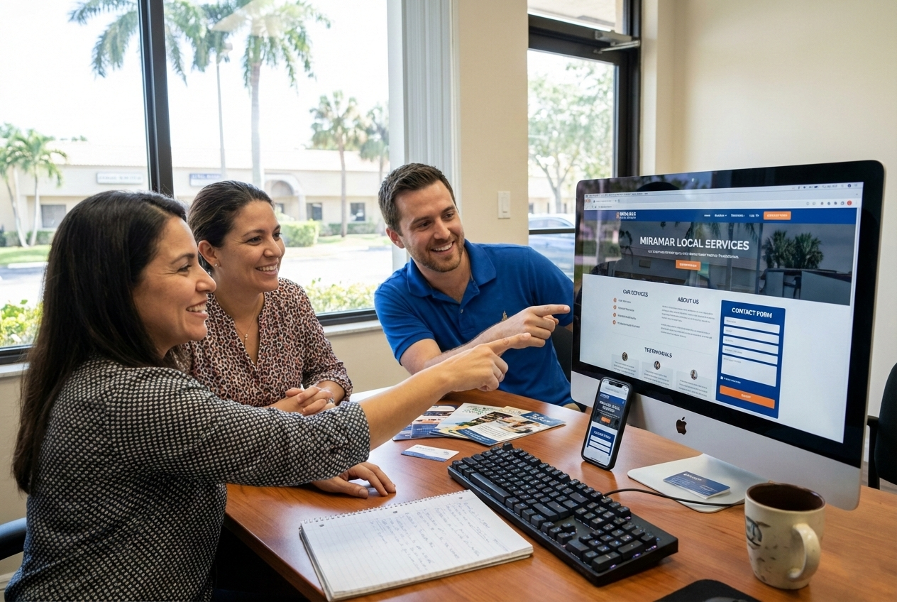 Professional Small Business Web Design Miramar, FL