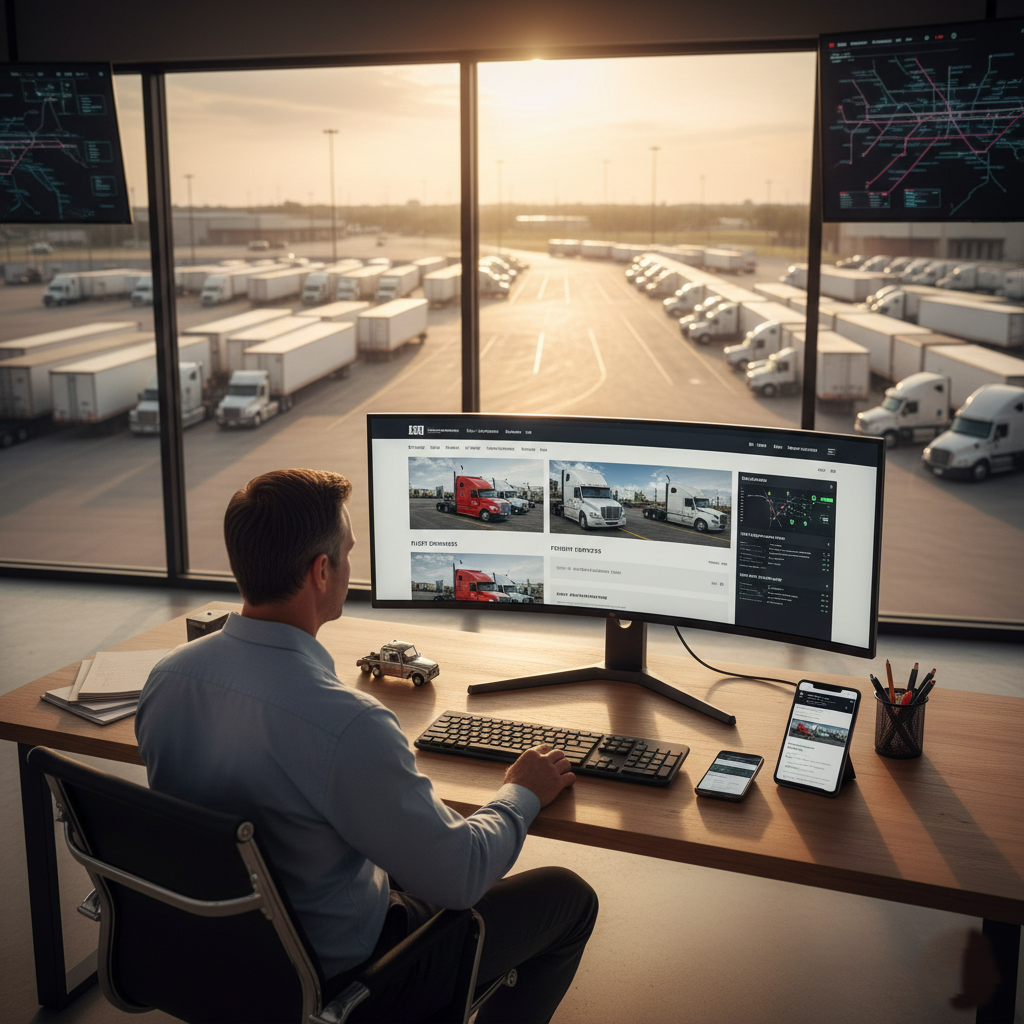 Trucking Companies in Laredo Need a Professional Website