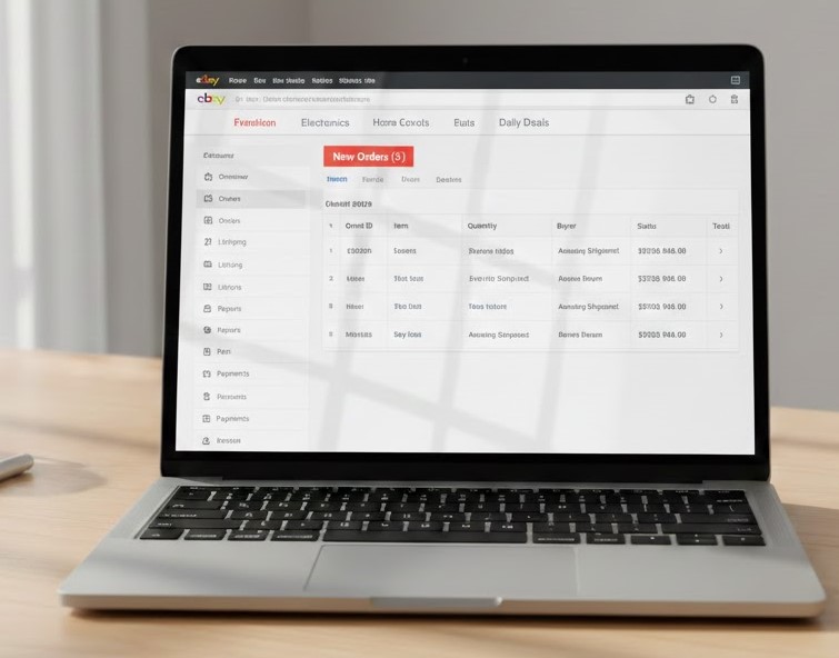 eBay Order Management Concept