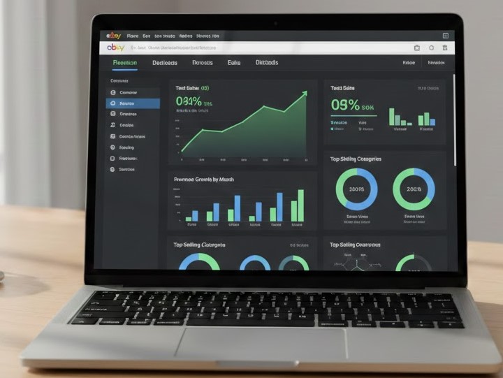 eBay Sales Growth Visual