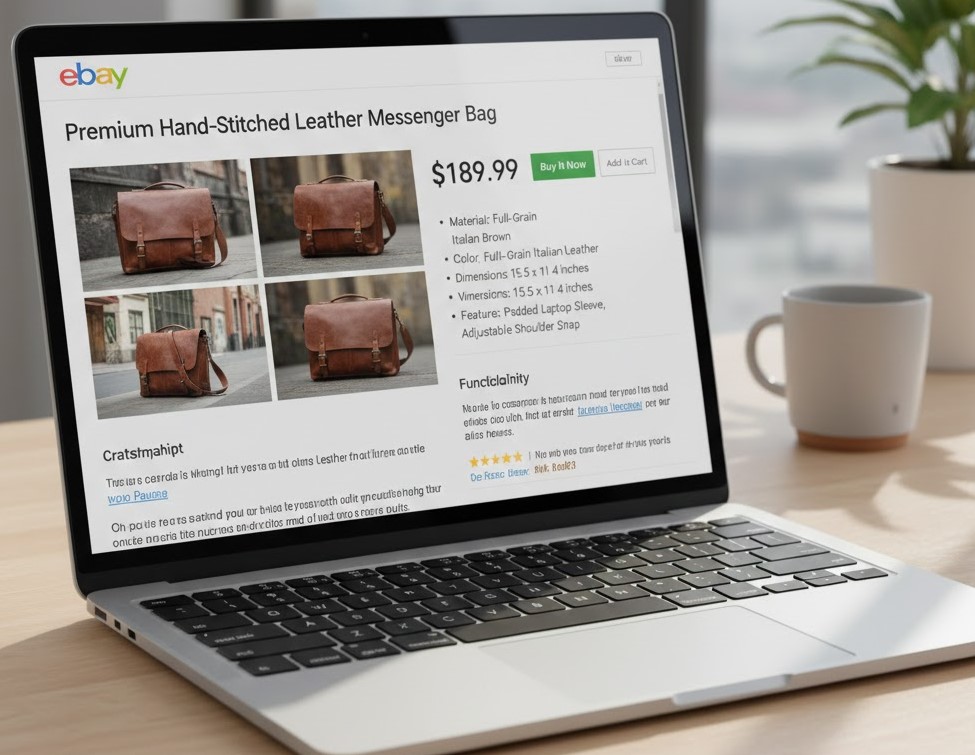 eBay Listing Optimization Scene