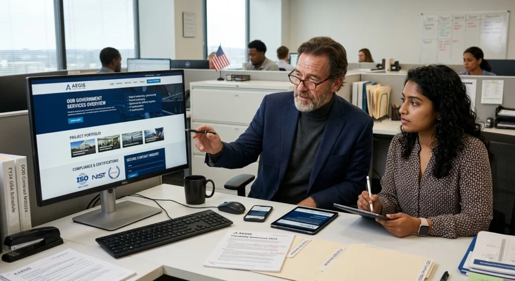 Our Government Contractor Web Design Services