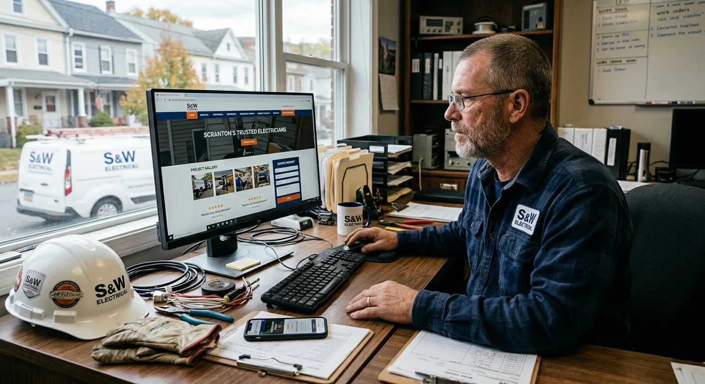 Electrician Web Design Scranton Services for Local Contractors