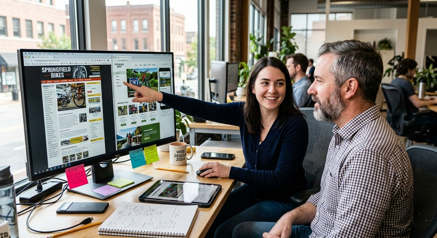 Professional Website Redesign Springfield Experts | Modern Website Upgrade