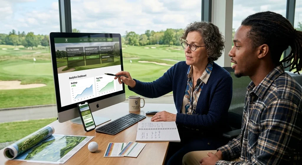 Why Golf Courses in Augusta Need Professional Web Design