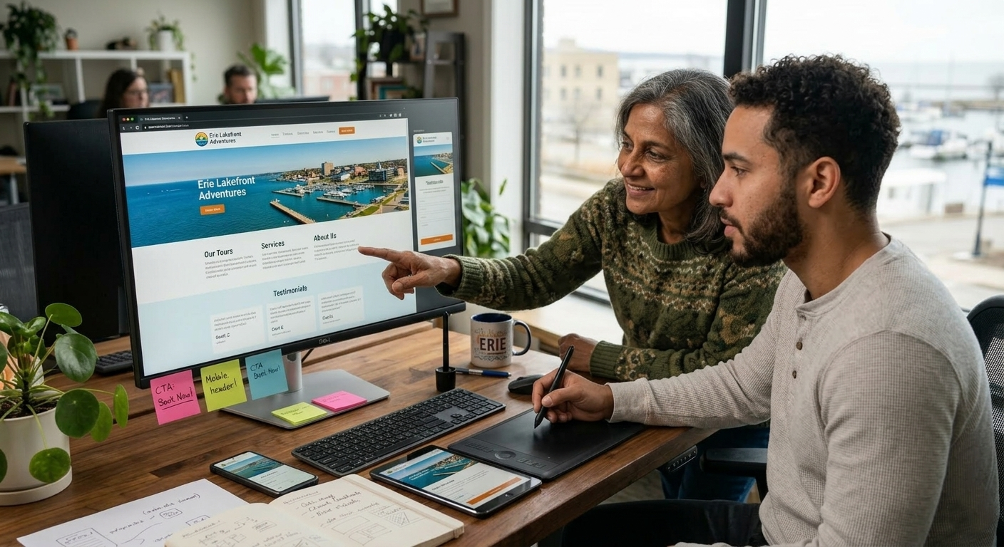 Why Small Businesses in Erie Need a Professional Website