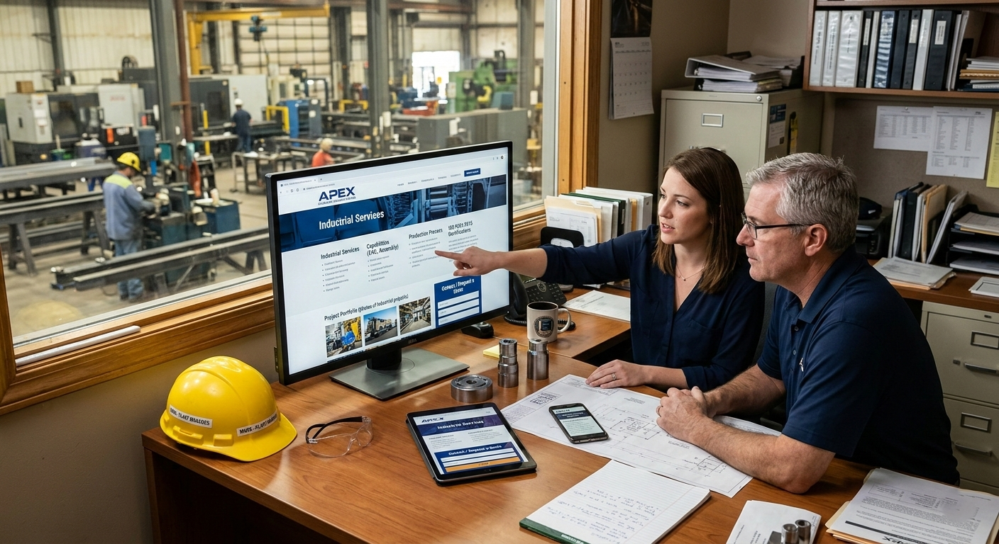 Professional Manufacturing Web Design Akron Experts