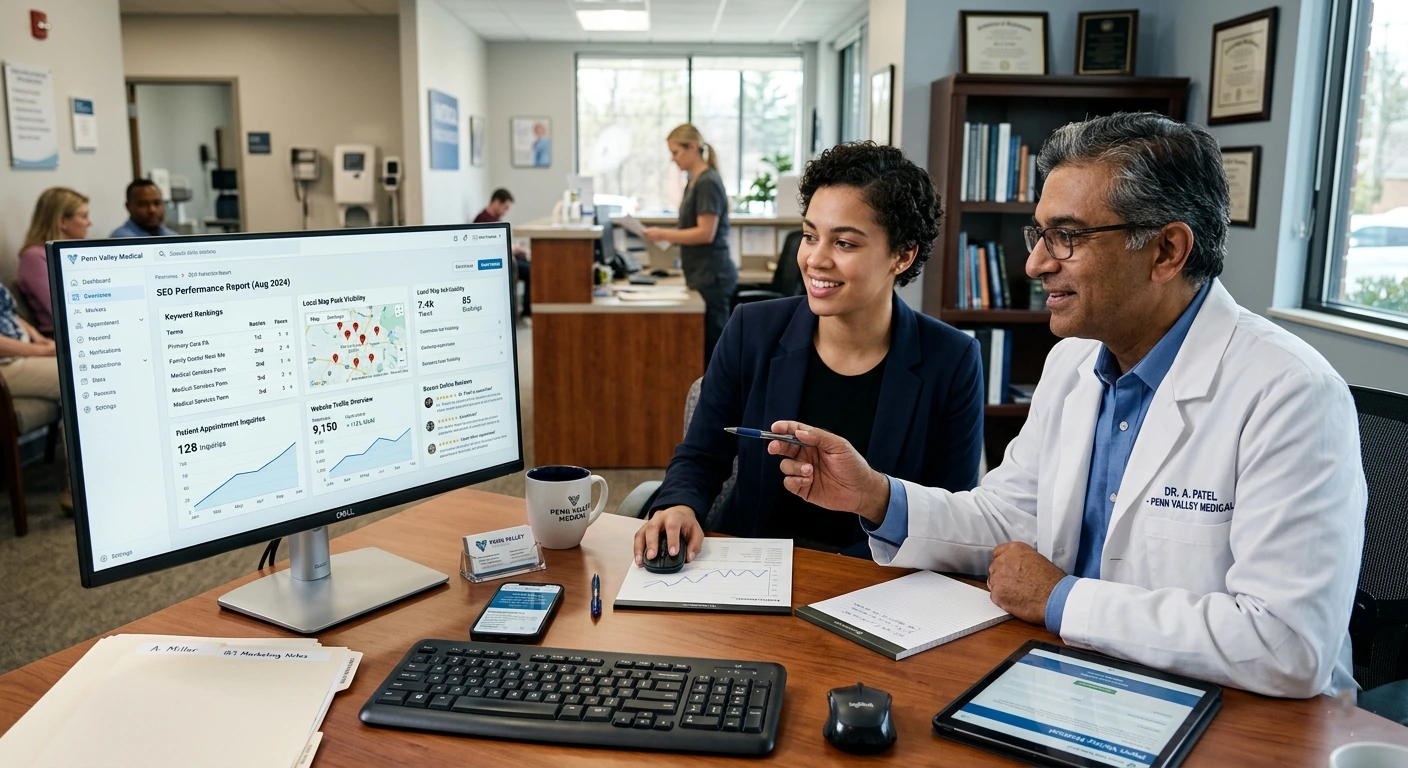 Professional Medical Practice SEO Pa Pennsylvania | Healthcare SEO Experts