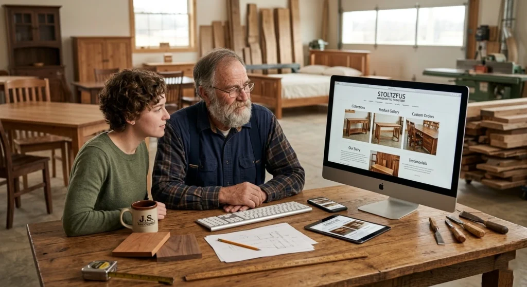 Why Amish Furniture Businesses Need Professional Web Design