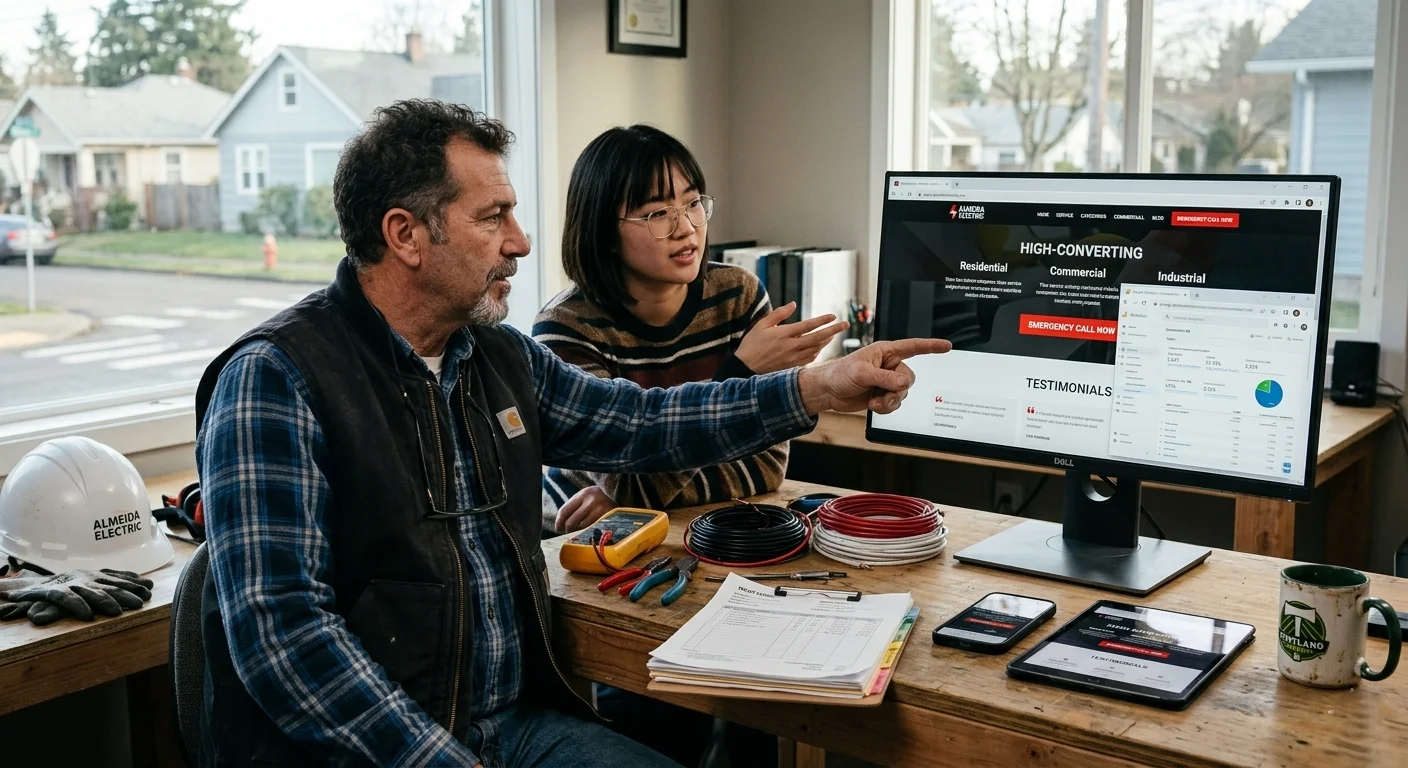 Why Electricians in Scranton Need a Professional Website