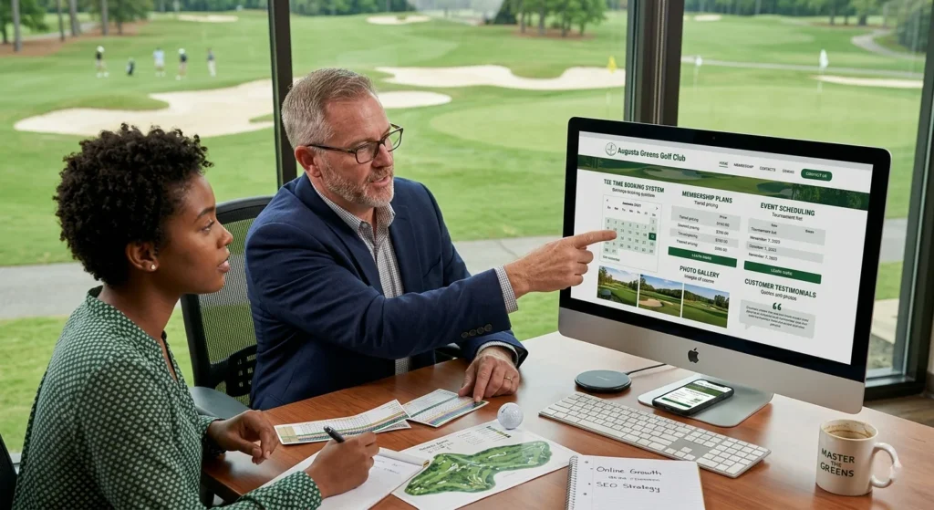 Golf Course Web Design Services