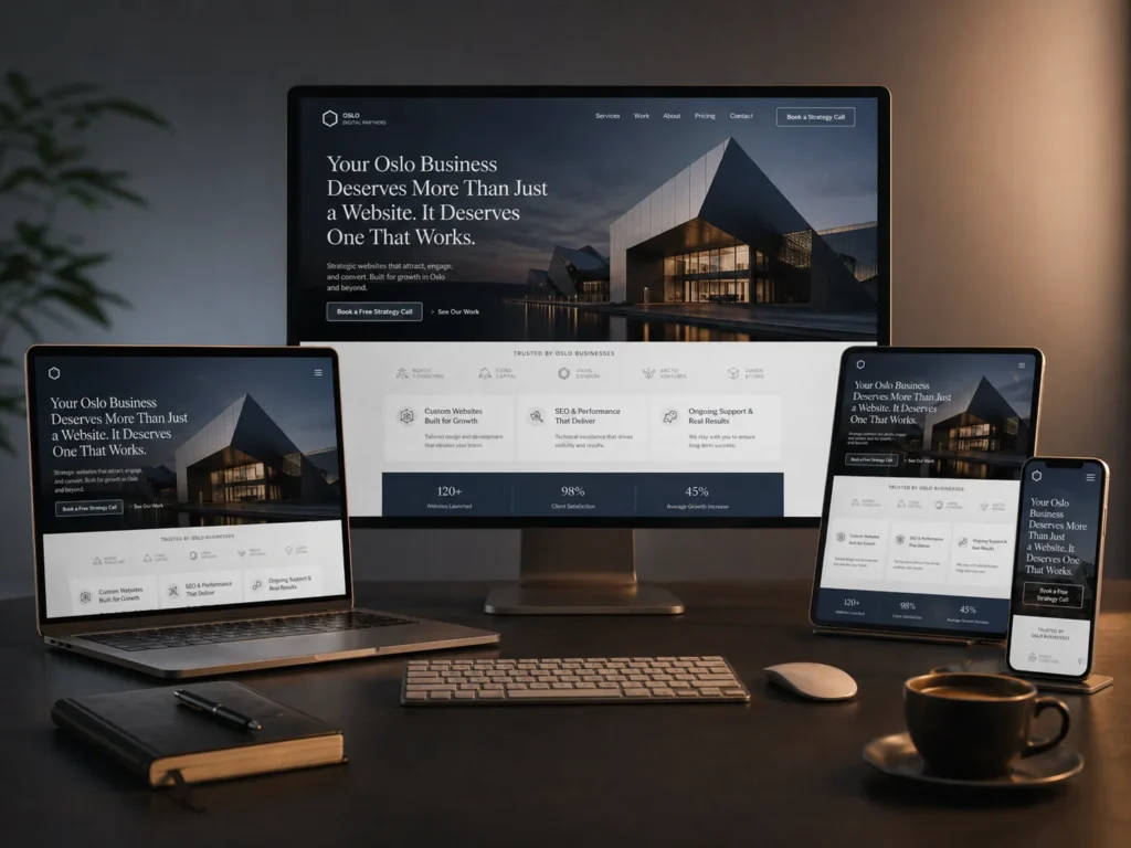 Your Oslo Business Deserves More Than Just a Website. It Deserves One That Works